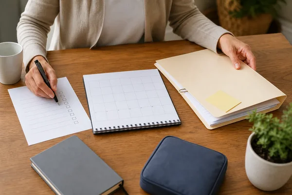 ADHD next step checklist